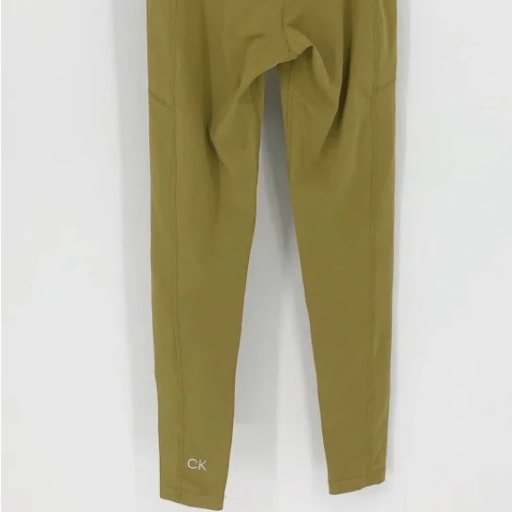 Calvin Klein Performance green two piece workout athletic set NWT - Picture 6 of 7